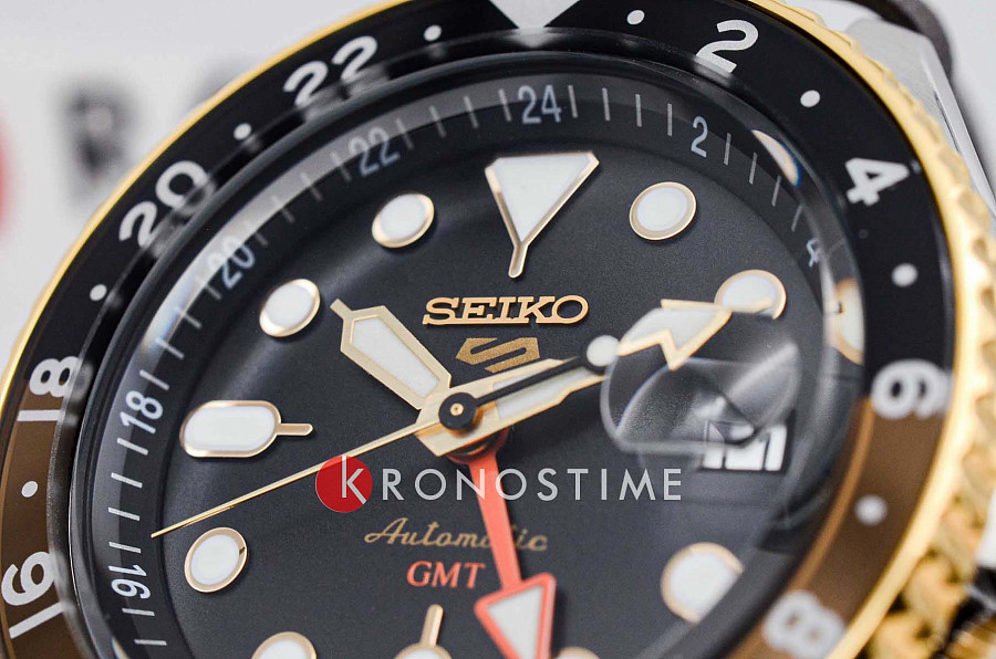 Часы Seiko 5 Sports SKX series SSK036K1 — мужские, кожаный