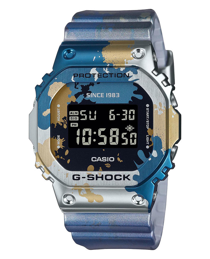 Часы Casio G-Shock GM-5600SS-1DR (GM-5600SS-1) — мужские