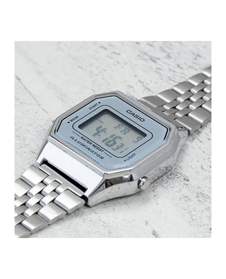 Часы Casio Vintage LA680WA-7DF (LA680WA-7) — нержавеющая сталь, женские