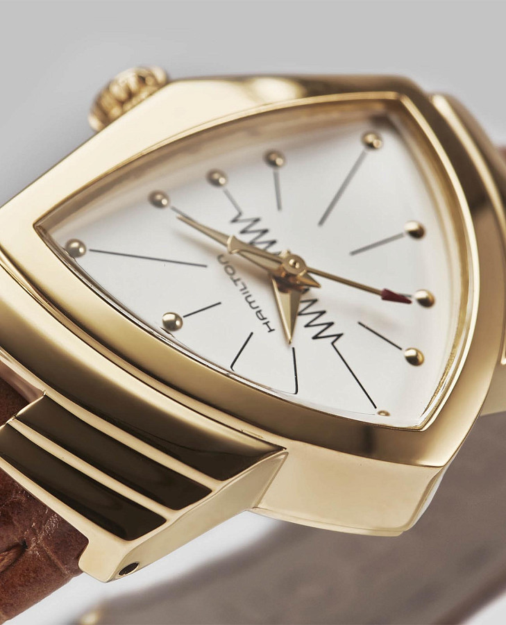 Часы Hamilton Ventura Quartz H24101511 — кварцевые, сталь