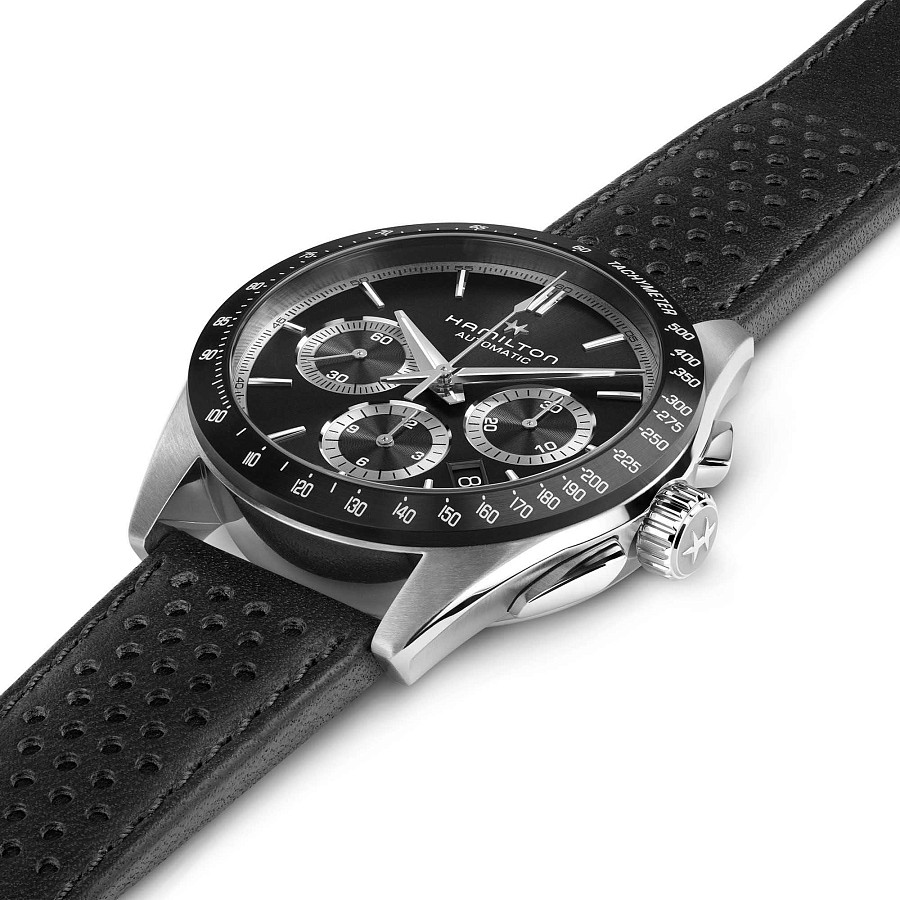 Часы Hamilton Jazzmaster Performer Auto Chrono H36606730 — металл сталь, Швейцария