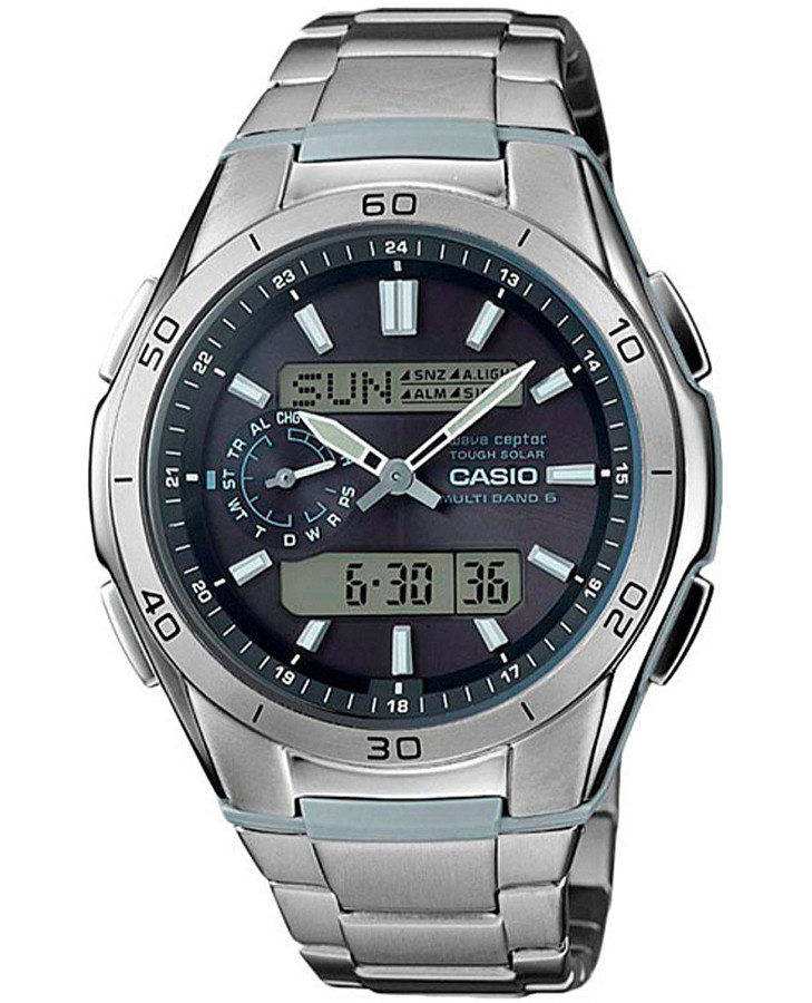 Часы Casio Wave Ceptor WVA-M650TD-1A — мужские, черный