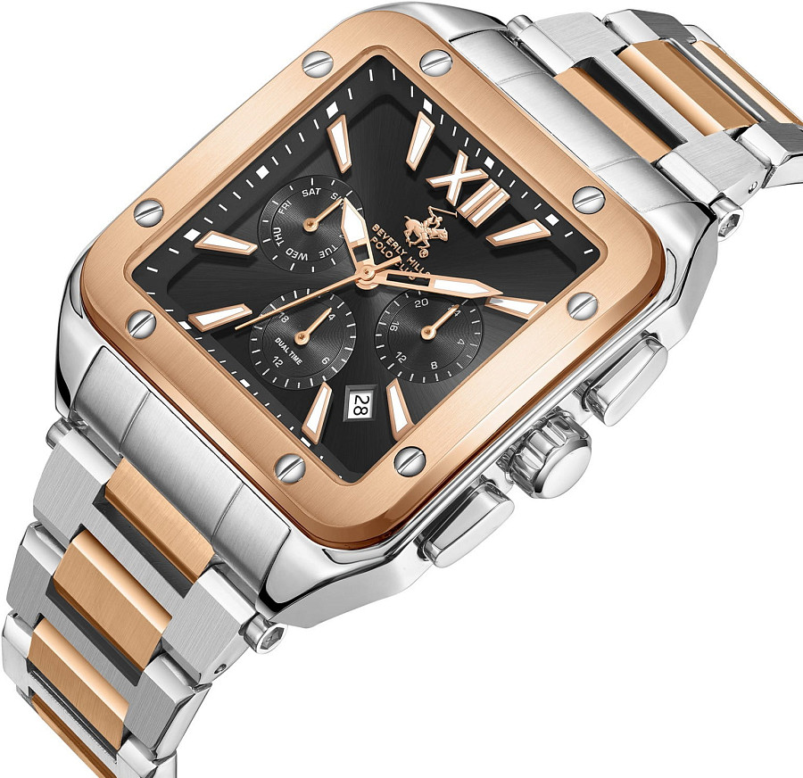 Часы Beverly Hills Polo Club BP3685X.550 — нержавеющая сталь с ip-покрытием, мужские