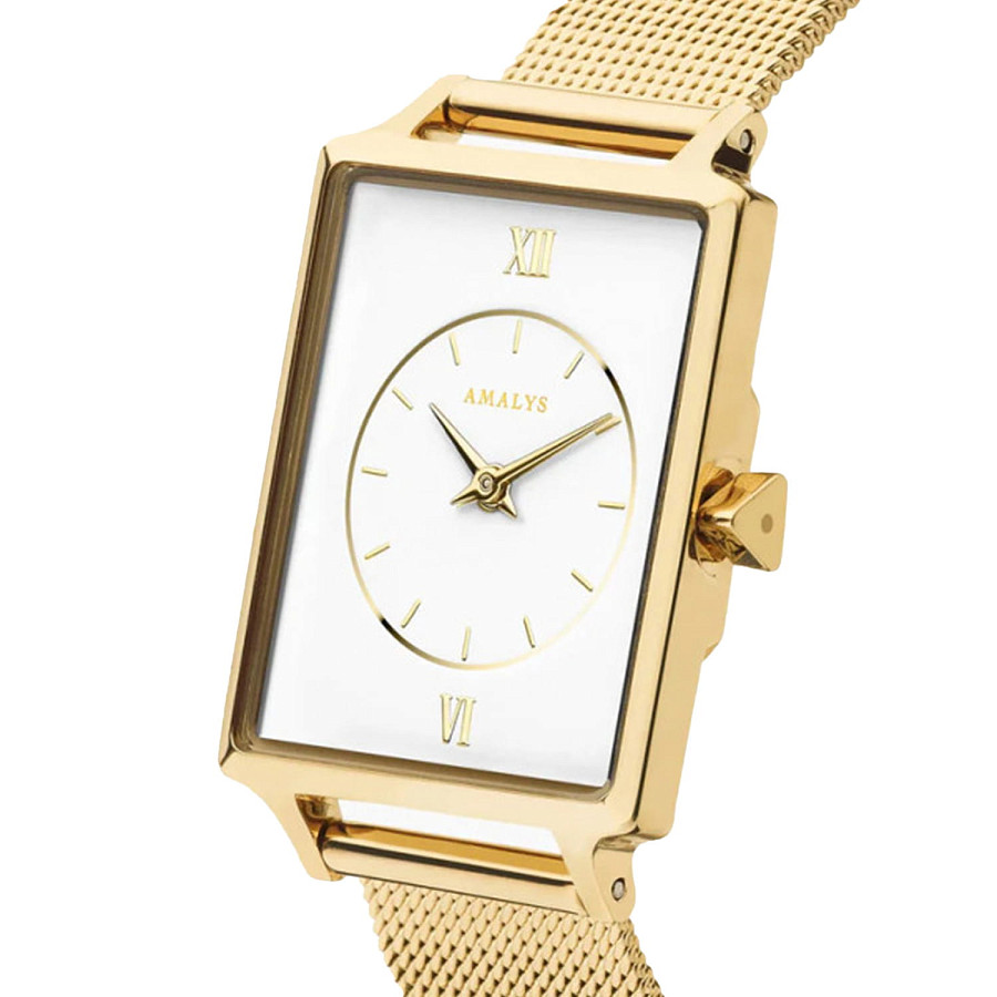 Часы Amalys Hepburn AMW-230 — кварцевые, металл сталь