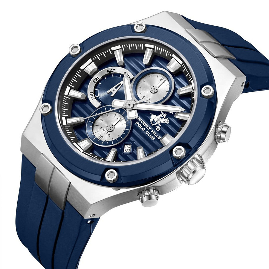 Часы Beverly Hills Polo Club BP3822X.399 — кварцевые, сталь металл