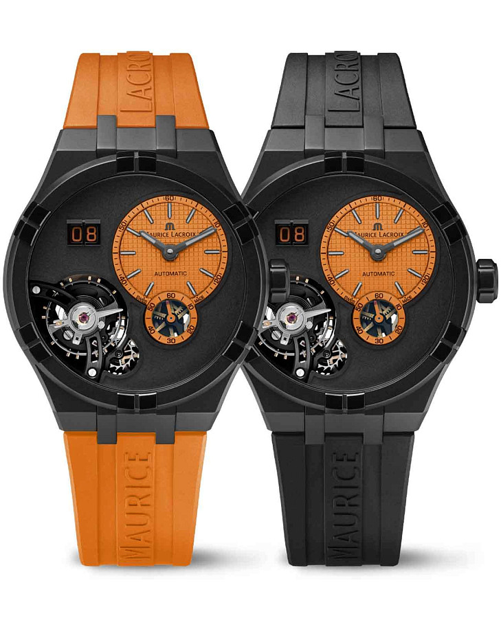 Часы Maurice Lacroix Aikon Master Grand Date AI6118-DLB0J-530-J — сталь металл, Швейцария