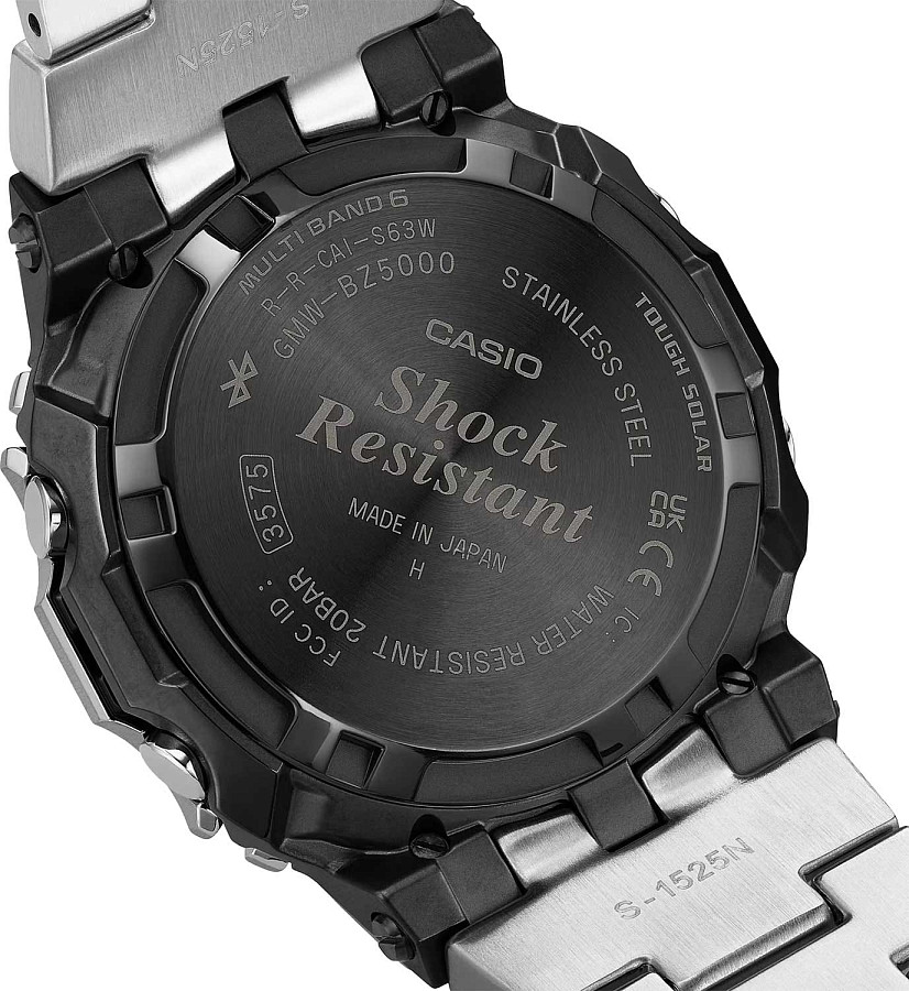 Часы Casio G-Shock GMW-BZ5000D-1 — сталь, Япония