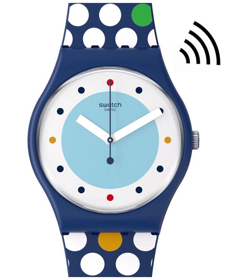 Часы Swatch Gent Biosourced Swatch Pay! SO28N116-5300 — женские, цветной