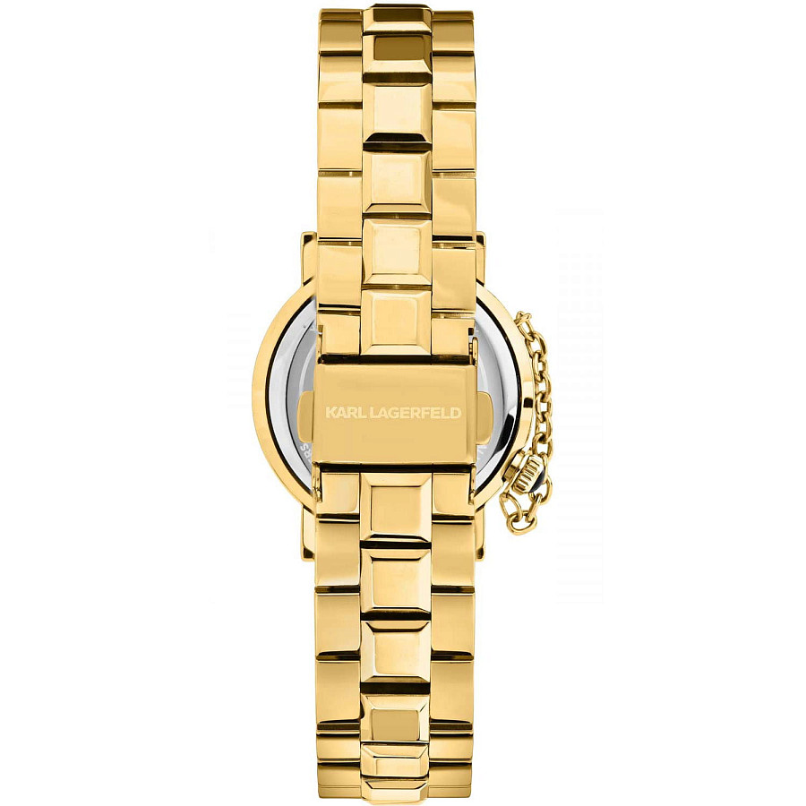 Часы Karl Lagerfeld Crystals R0553100503 — нержавеющая сталь с ip-покрытием, женские