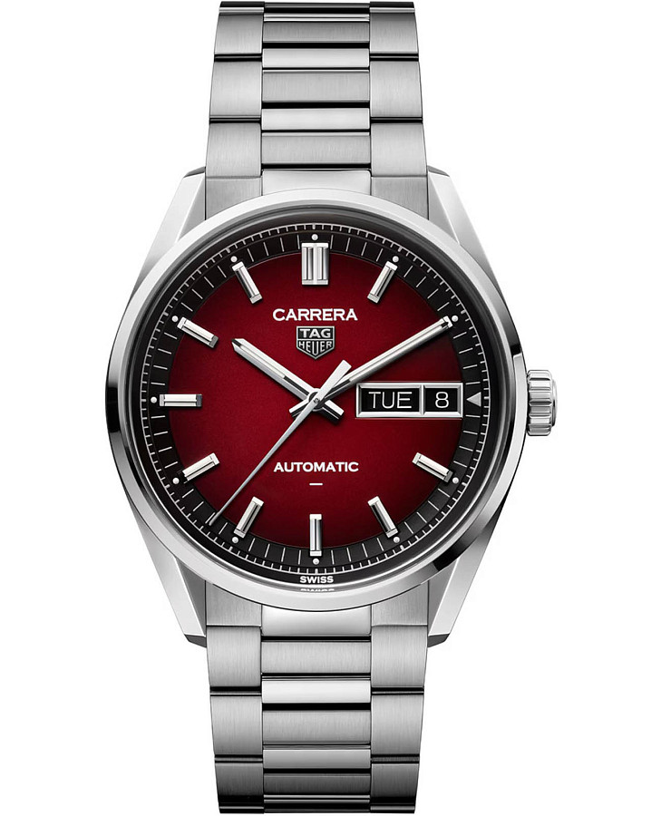 Часы TAG Heuer Carrera Day-Date WDA2113.BA0043 — мужские, красный
