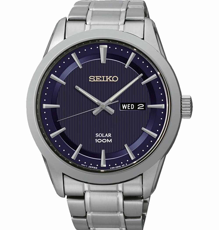 Часы Seiko Conceptual Series Dress SNE361P1S — мужские, синий
