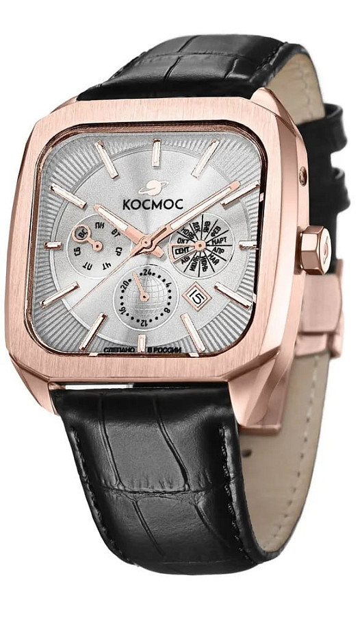 Часы Космос Марсоход II K 219.41.33 — механические, сталь металл