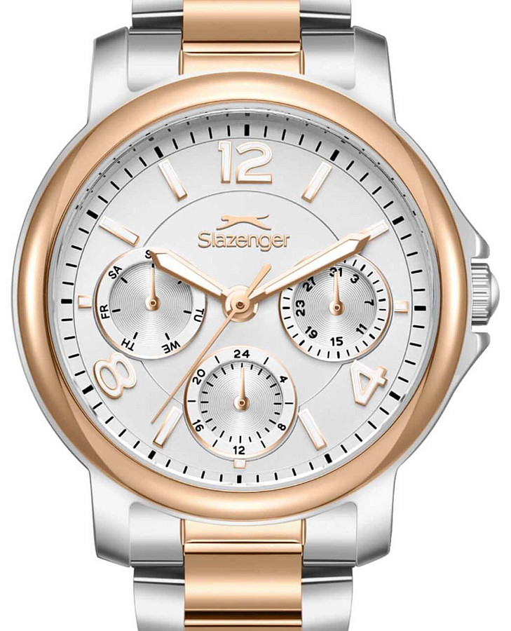 Часы Slazenger SL.09.2595.4.530 — кварцевые, суперметалл металл