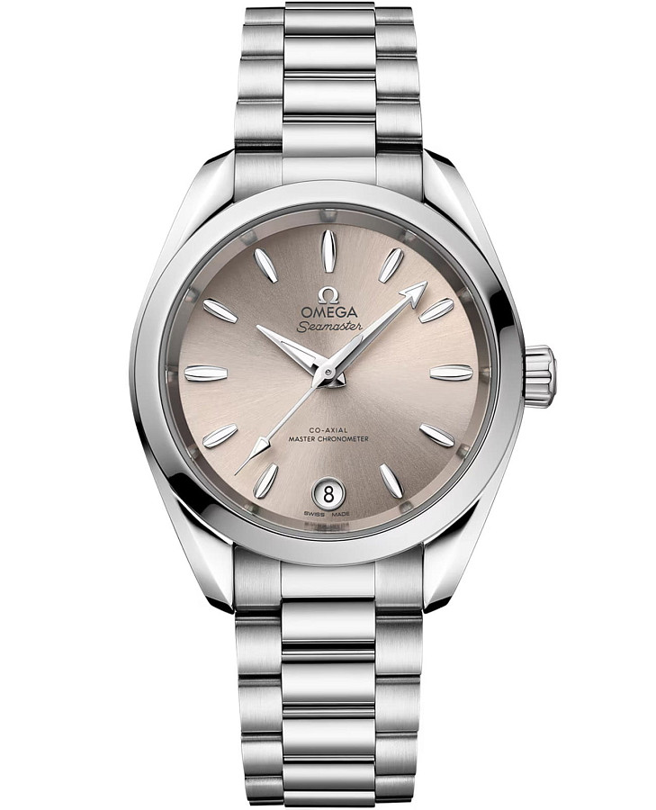 Часы Omega Seamaster Aqua Terra 220.10.34.20.09.001 — женские, бежевый