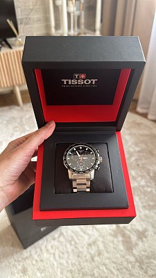 Фото покупателя: Швейцарские наручные часы Tissot SuperSport Chrono T125.617.11.051.00 с хронографом