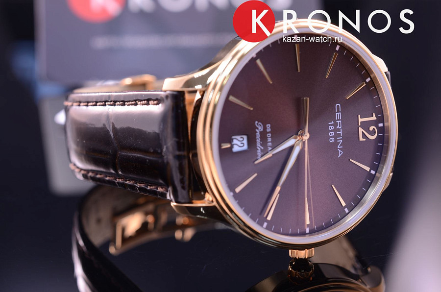 Часы Certina DS Dream 38mm C021.810.36.297.00 — сталь металл, Швейцария