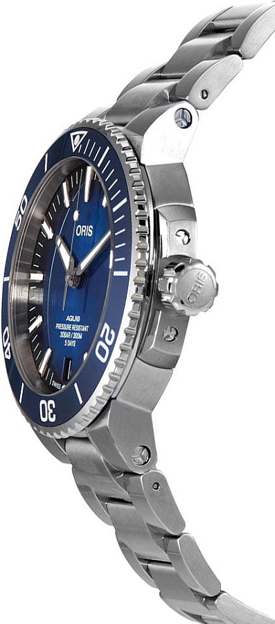 Часы Oris Aquis 01 400 7763 4135-07 8 24 09PEB — сталь металл, Швейцария
