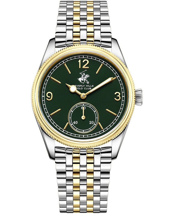 Часы Beverly Hills Polo Club Gents BP3890X.270 — мужские, зеленый