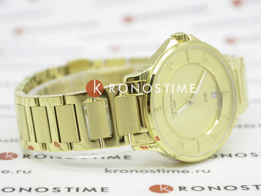Часы Certina DS-6 Lady C039.251.33.367.00 — кварцевые, Швейцария, женские