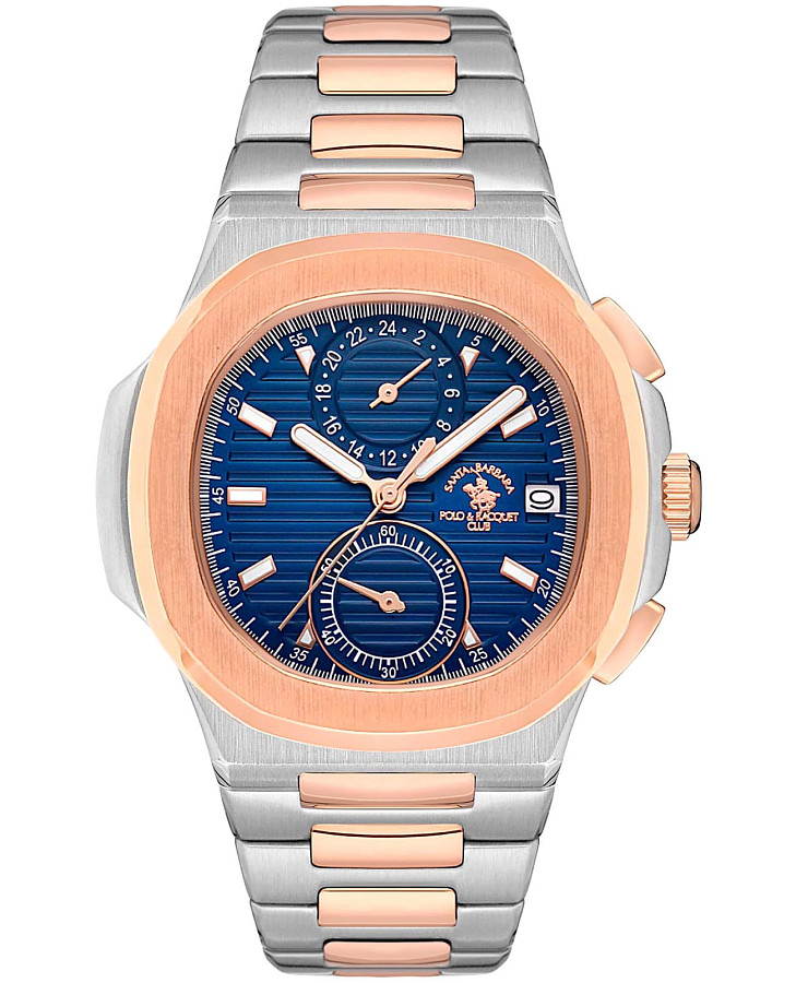 Часы Santa Barbara Polo & Racquet Club Luxury SB.4.1009-4 — мужские, синий
