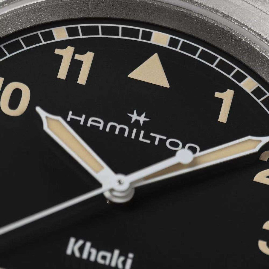 Часы Hamilton Khaki Field Quartz 38mm H69401131 — кварцевые, Швейцария, мужские