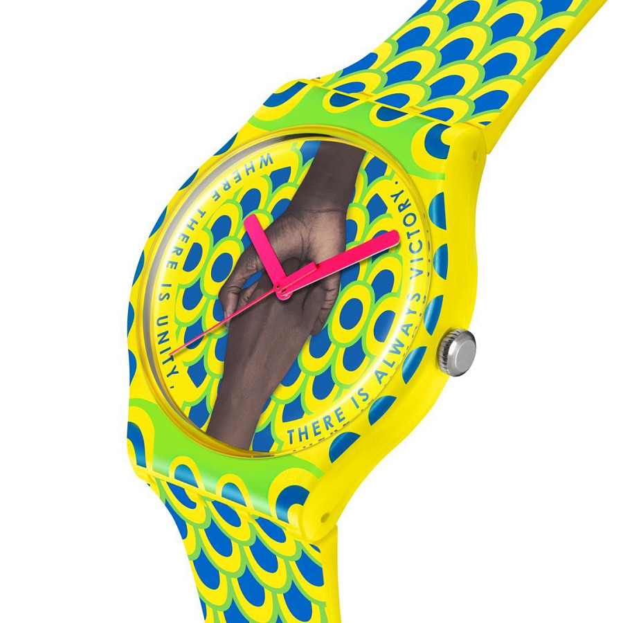 Часы Swatch New Gent Biosourced SO29Z148 — кварцевые, пластик