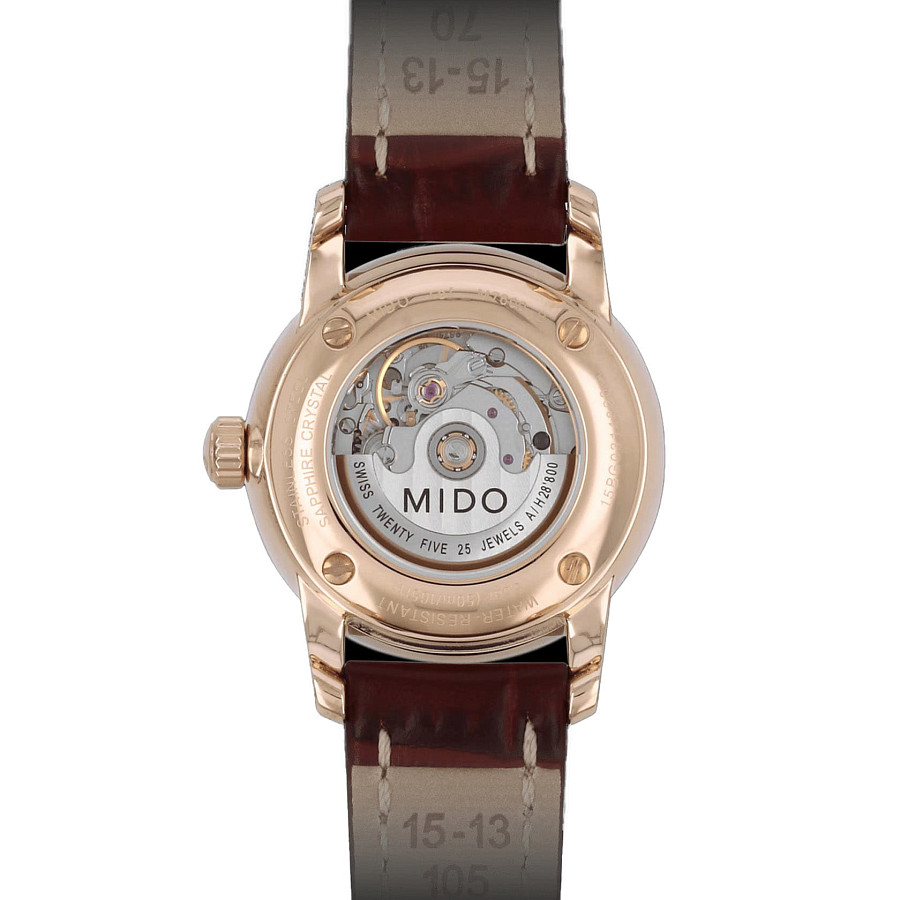 Часы Mido Baroncelli M7600.2.21.8 — механические, сталь металл