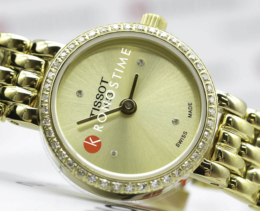 Часы Tissot Lovely Round T140.009.63.026.00 — золотой, сталь металл
