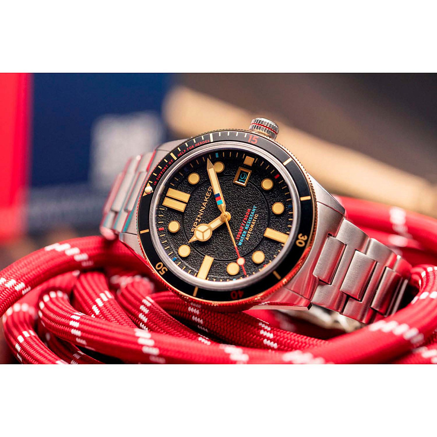 Часы Spinnaker Cahill SP-5096-55-HH — мужские, нержавеющая сталь