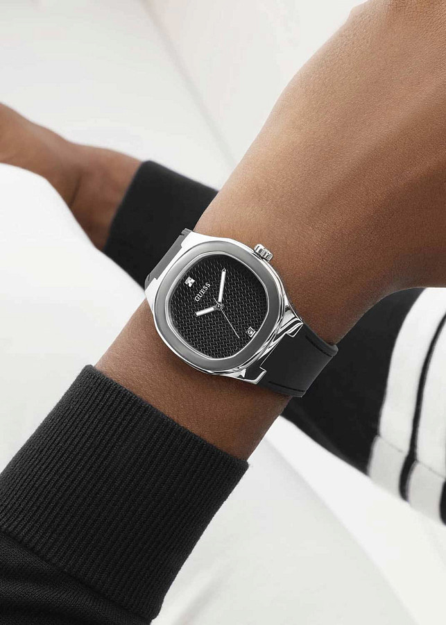 Часы Guess Headline GW1005G1 — кварцевые, сталь металл