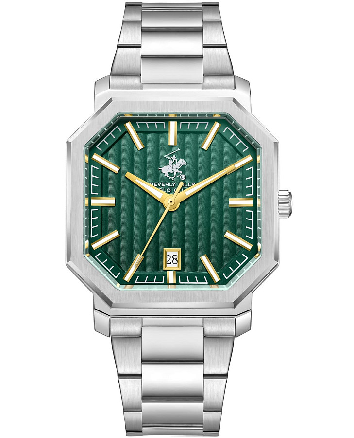 Часы Beverly Hills Polo Club BP3793X.370 — мужские, зеленый