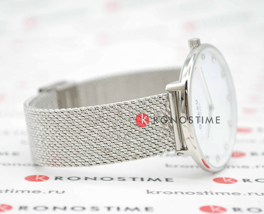 Часы Obaku Mesh V288LXCWHC — женские, нержавеющая сталь