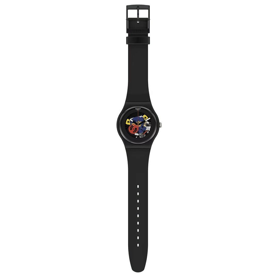 Часы Swatch New Gent Biosourced Lacquered SO29B107 — пластик, Швейцария