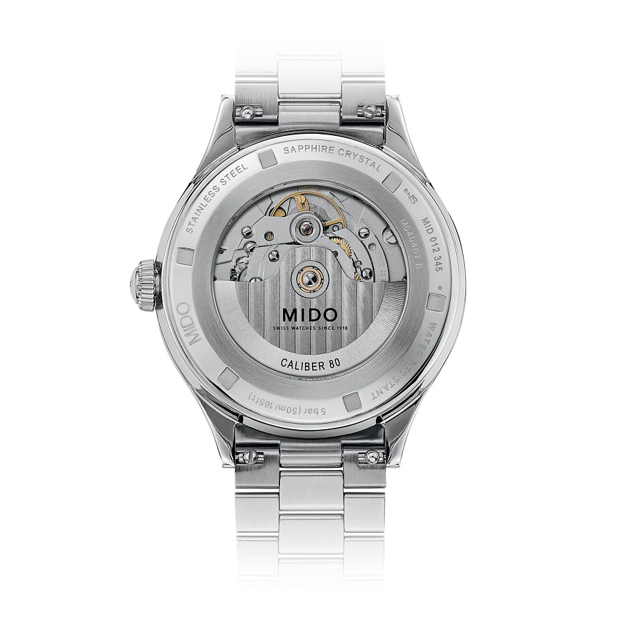 Часы Mido Multifort Powerwind M040.407.11.057.00 — механические, металл сталь