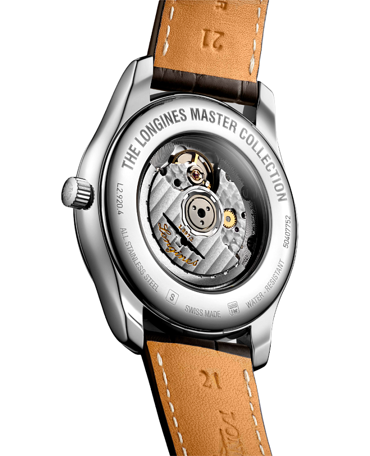 Часы Longines Master Collection L2.920.4.78.3 — механические, сталь металл