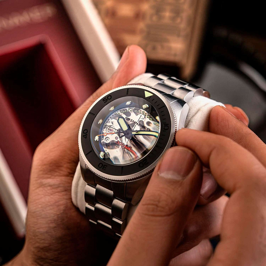 Часы Spinnaker Piccard SP-5135-11 — механические, металл сталь