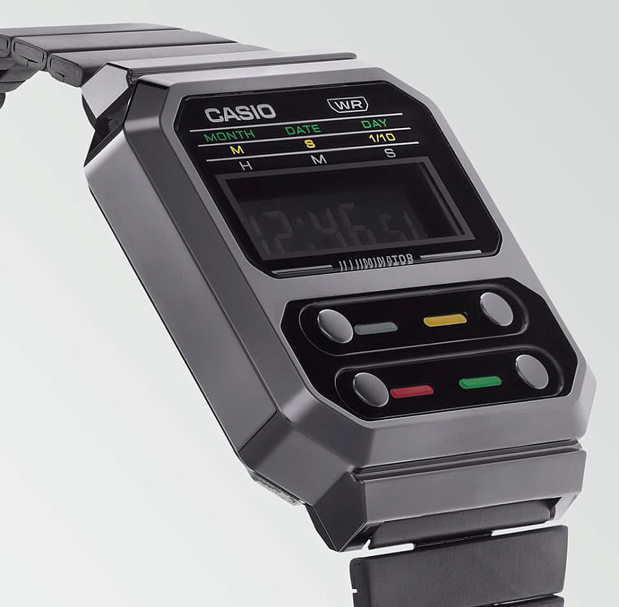 Часы Casio Vintage A100WEGG-1AEF — пластик, Япония