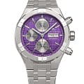 Швейцарские механические часы Maurice Lacroix Aikon Automatic Titanium Chronograph AI6038-TT032-430-1