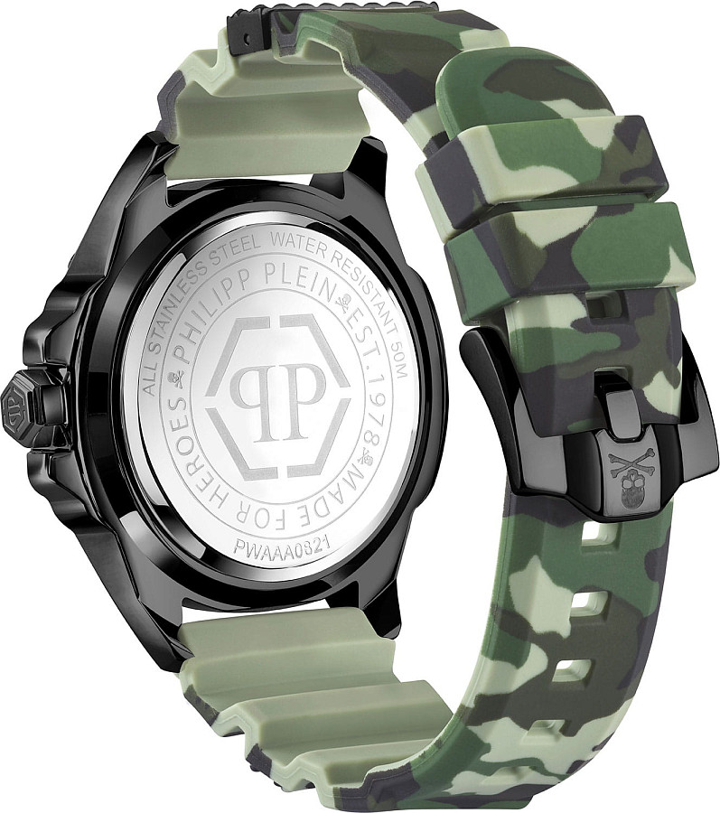 Часы Philipp Plein The Skull PWAAA0821 — силикон, мужские