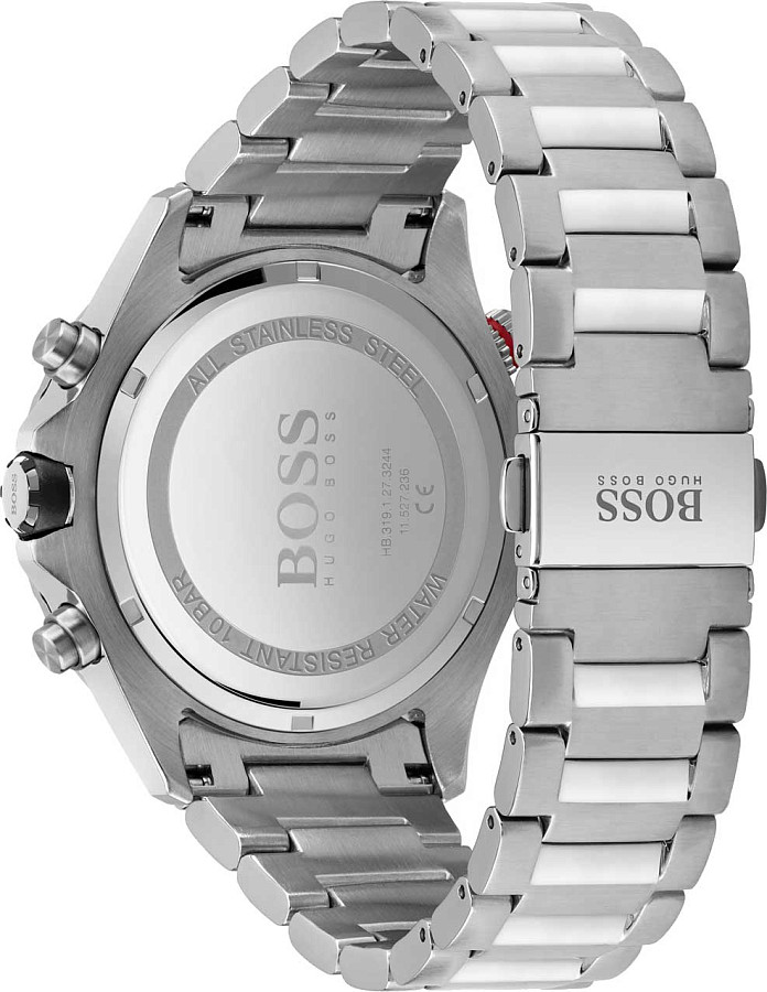 Часы Hugo Boss Globetrotter HB1513823 — мужские, нержавеющая сталь