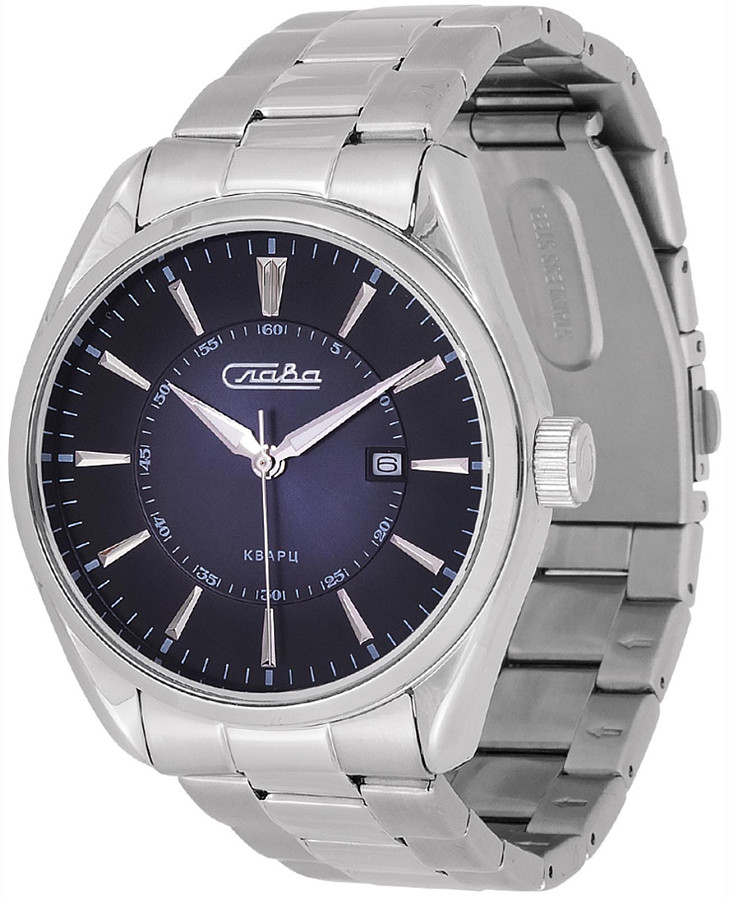 Часы Слава Традиция 4441038/100-2115 — мужские, синий