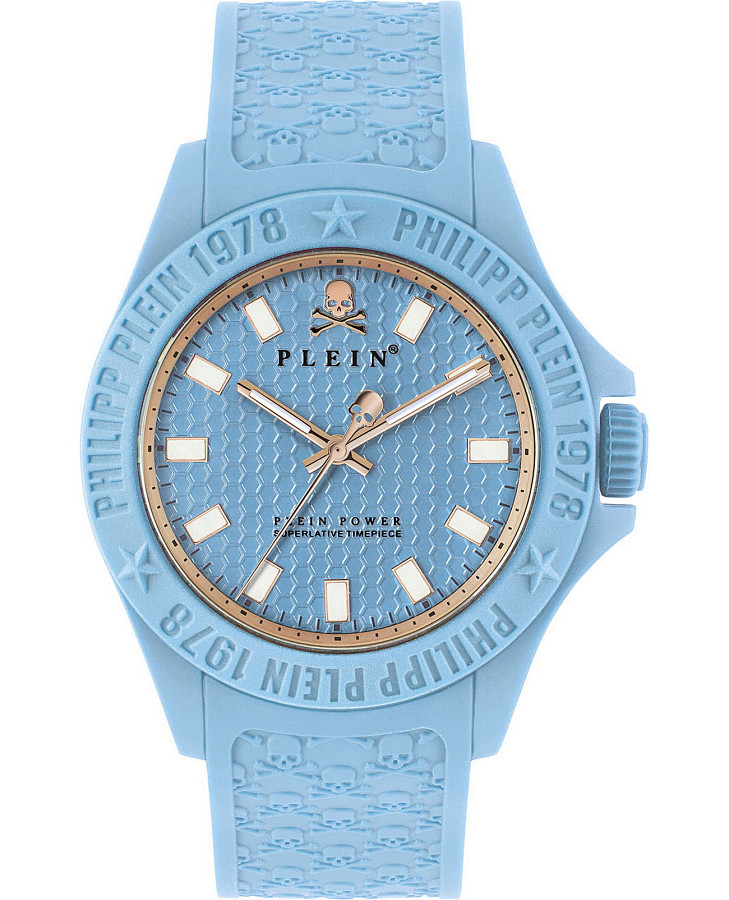 Часы Philipp Plein Plein Power PWKAA0421 — женские, голубой