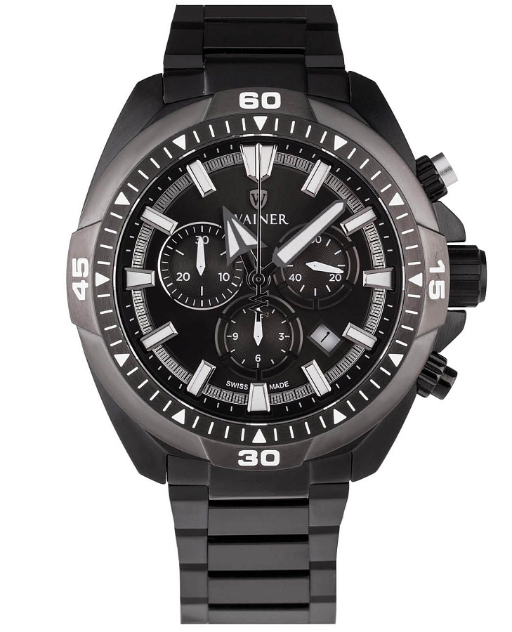 Часы Wainer Sport WA.15559-D — мужские, черный
