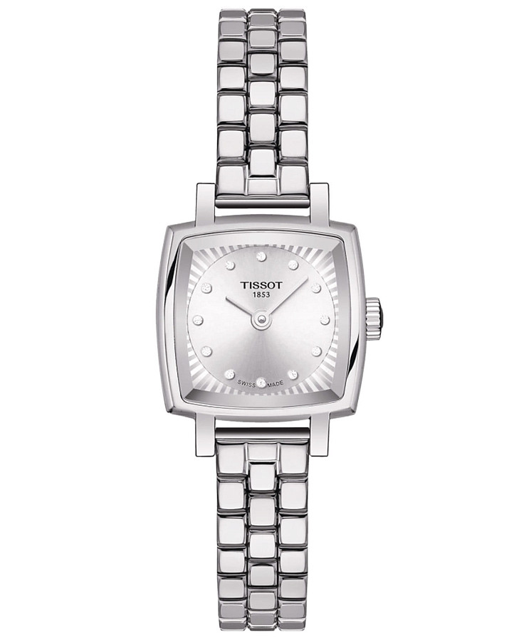 Часы Tissot Lovely Square T058.109.11.036.01 — женские, серебристый