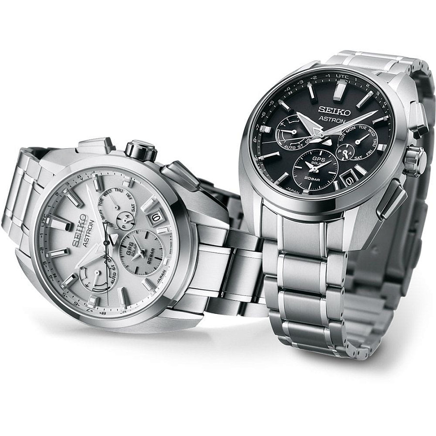 Часы Seiko Astron SSH063J1 — мужские, титановый