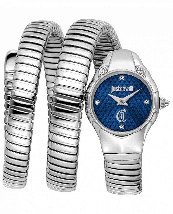 Часы Just Cavalli Amanta JC1L393M0015 — женские, синий
