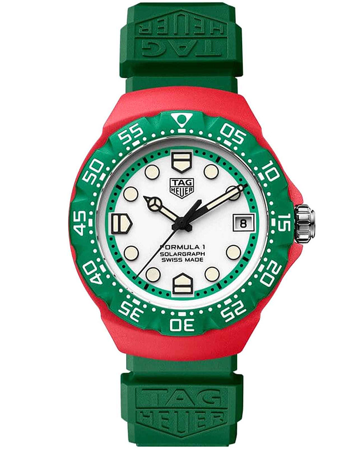 Часы TAG Heuer Formula 1 Solargraph WBY1160.FT8085 — мужские, белый