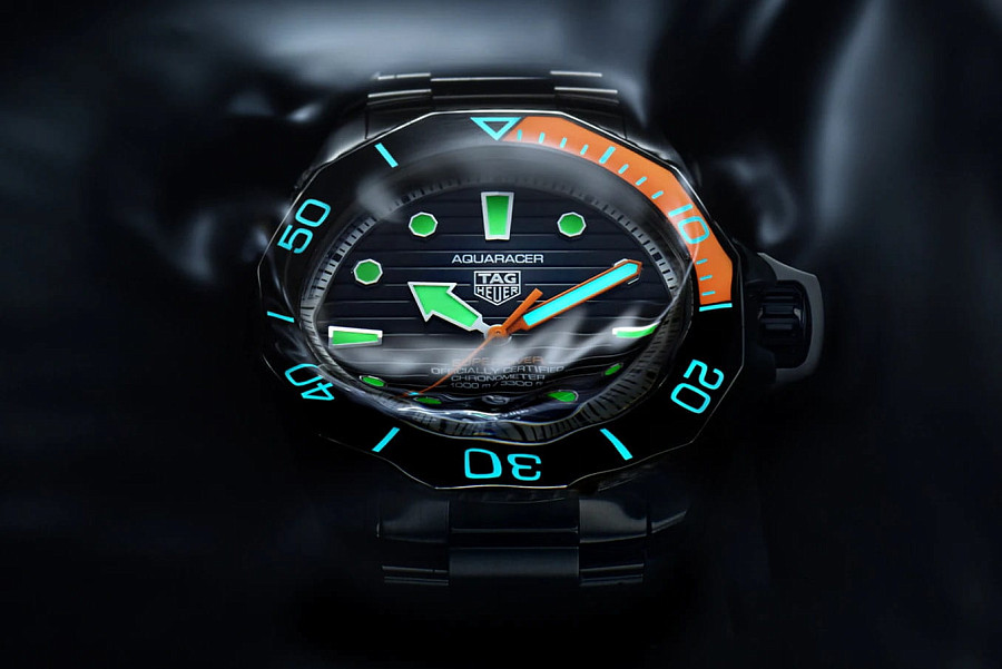 Часы TAG Heuer Aquaracer Professional 1000 Superdiver Date WBP5A8A.BF0619 — Швейцария, механические