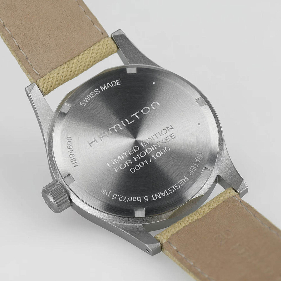 Часы Hamilton Khaki Field Mechanical Limited Edition H89469930 — металл, Швейцария