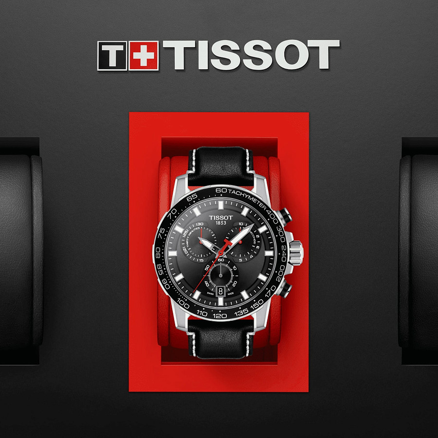 Часы Tissot SuperSport Chrono T125.617.16.051.00 — черный, сталь металл